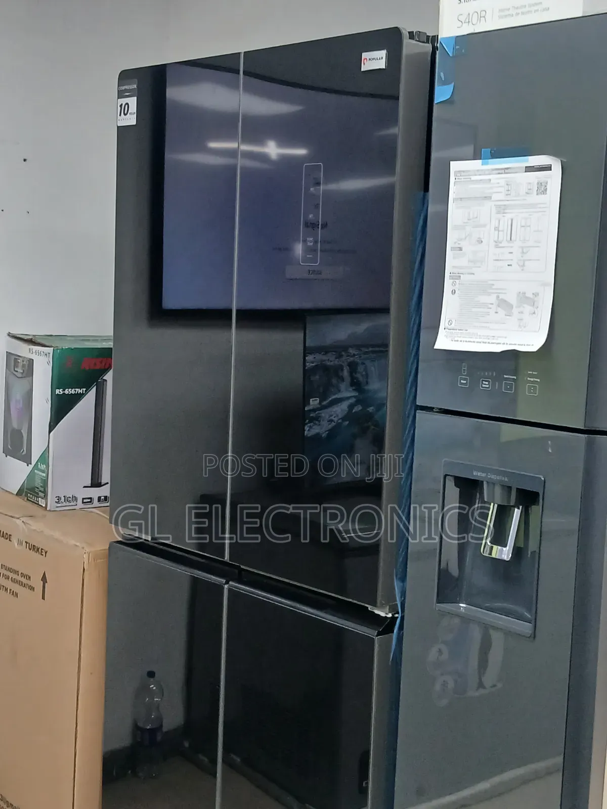 Popular Four Door Fun System Frige