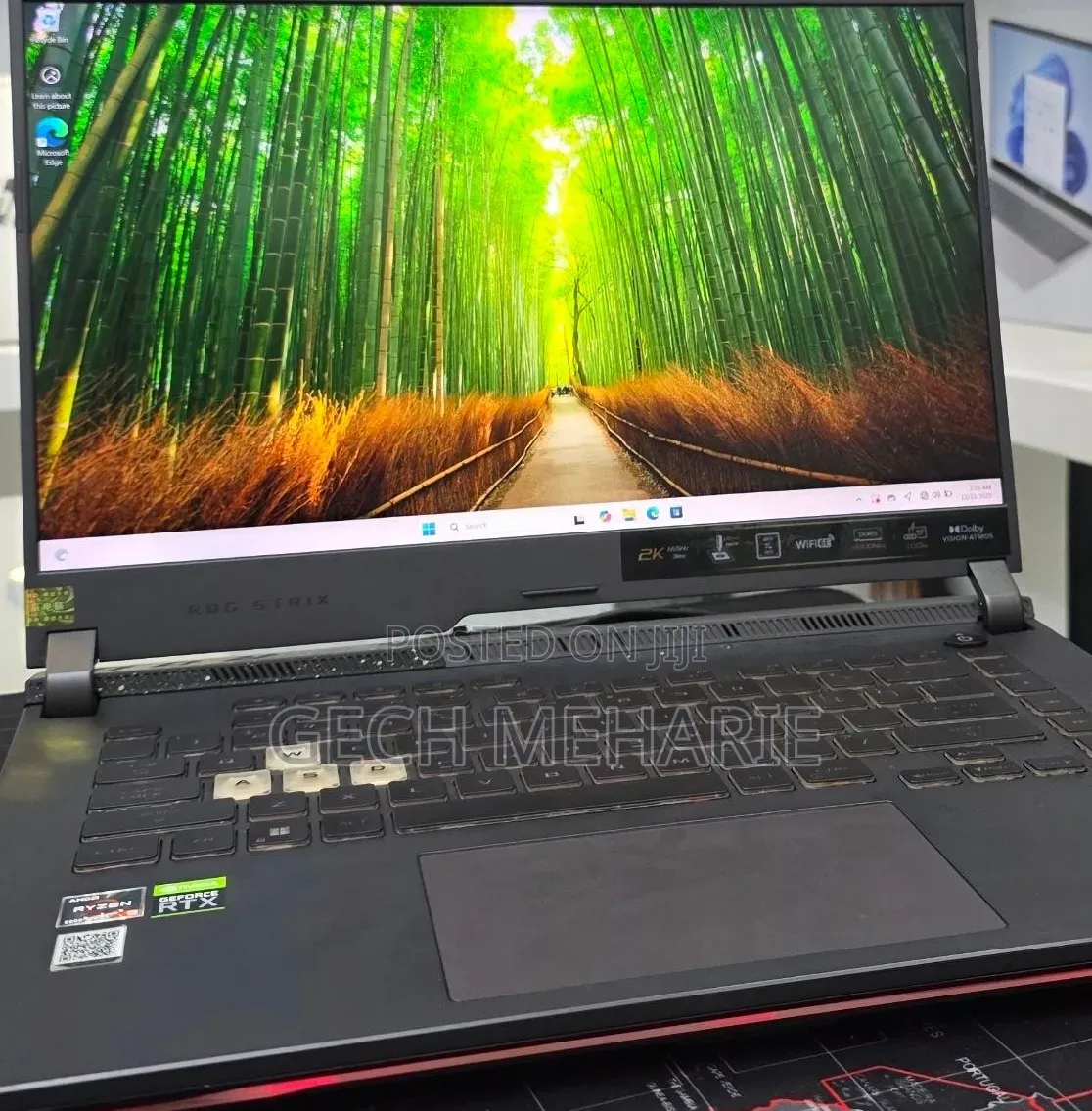 New Laptop Asus ROG Strix G15 32GB AMD Ryzen 9 SSD 512GB