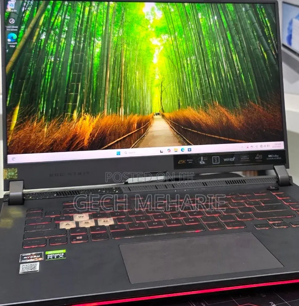 New Laptop Asus ROG Strix G15 32GB AMD Ryzen 9 SSD 512GB