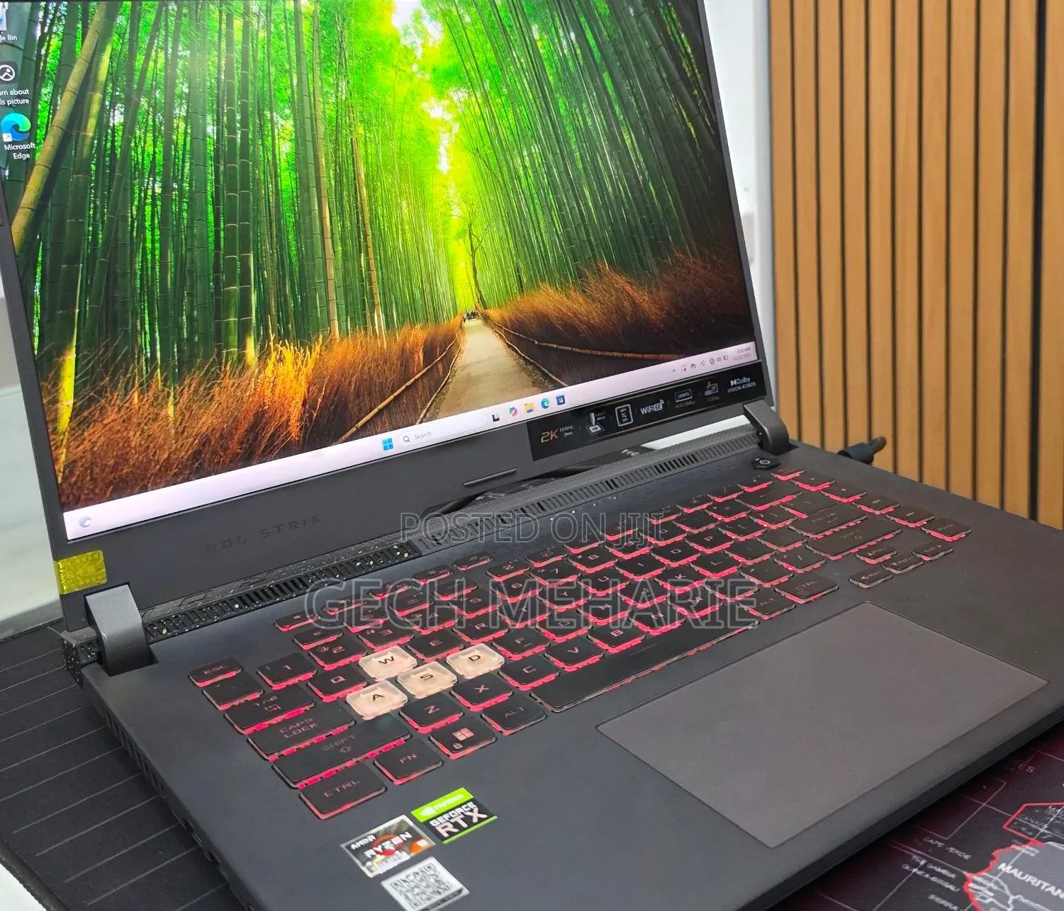 New Laptop Asus ROG Strix G15 32GB AMD Ryzen 9 SSD 512GB