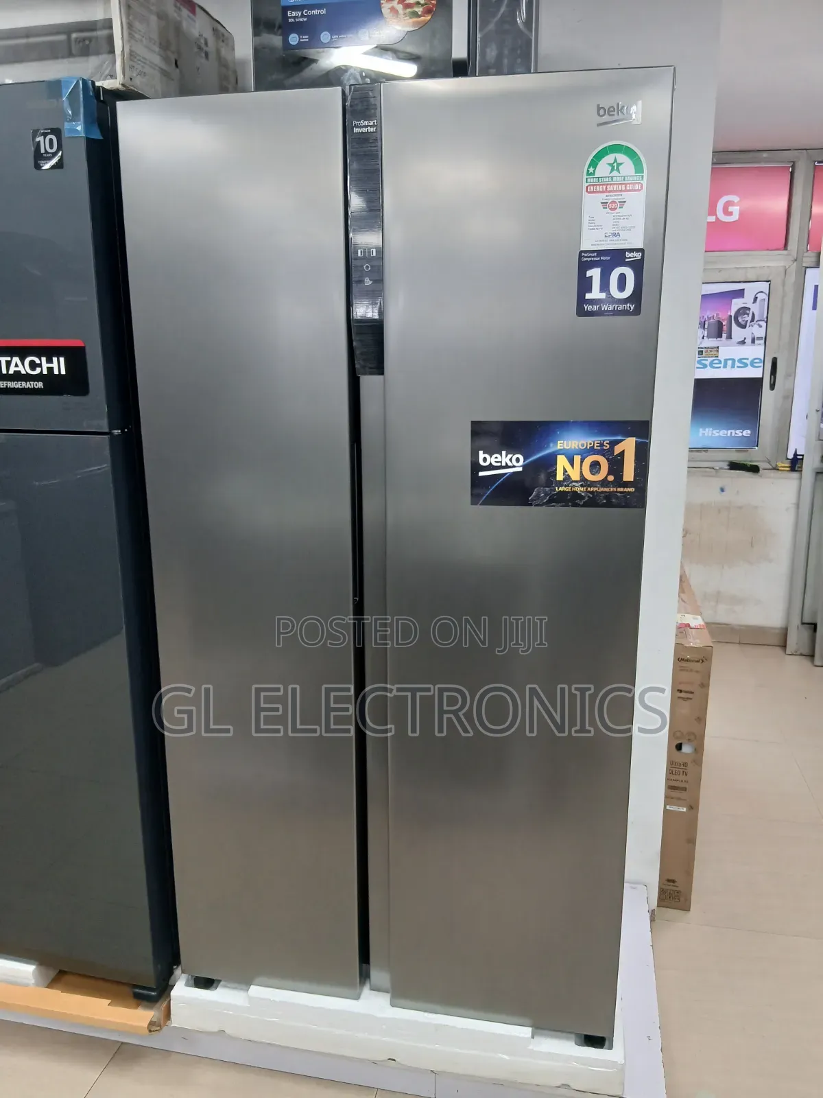 Beko Side by Side 440lfast Coling Refrgrator