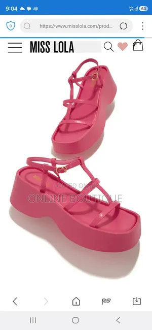 Sandals Chunky Heel