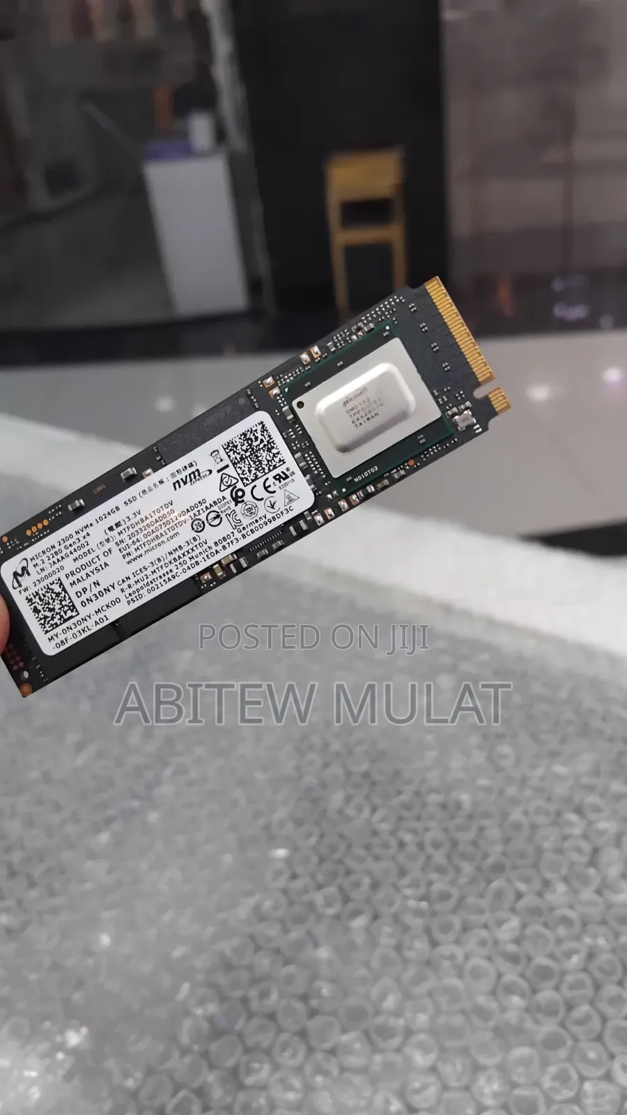 SSD(Solid State Drive) 1TB SSD NVMe PCle Type M.2 Series