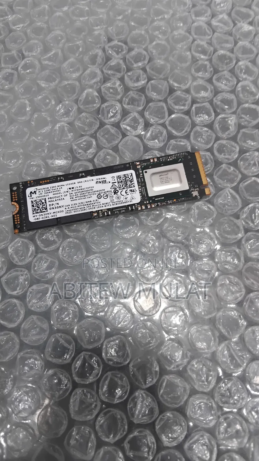SSD(Solid State Drive) 1TB SSD NVMe PCle Type M.2 Series