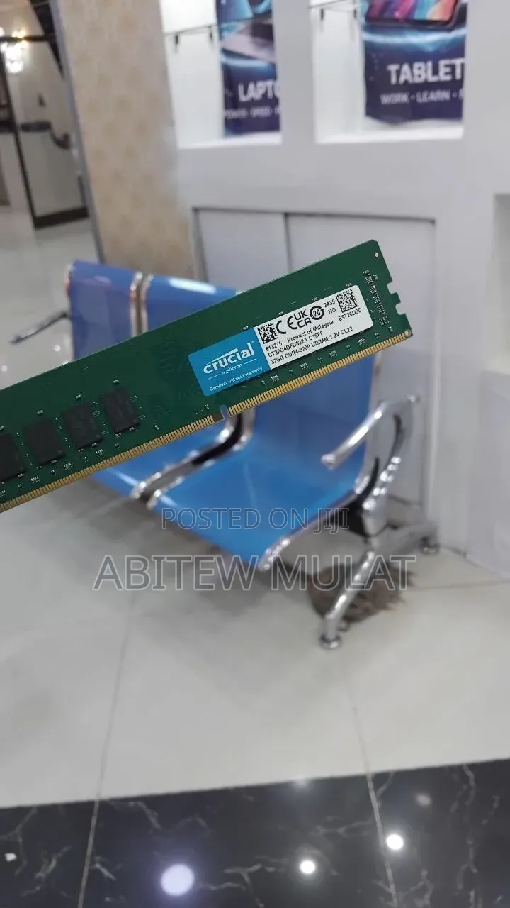 Desktop RAM Crucial Ram Type 32gb Ddr4