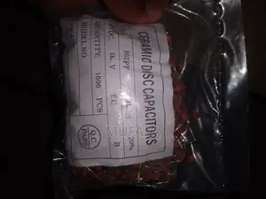 Bulk Ceramic Disc Capacitors – 102PF 1kV (1000 Pcs)