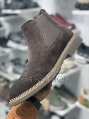 Suede Chelsea Men's Ankle Boots ( Delivery )