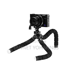 Flexible Phone Tripod Stand – 360° Adjustable Phone Camera Holder