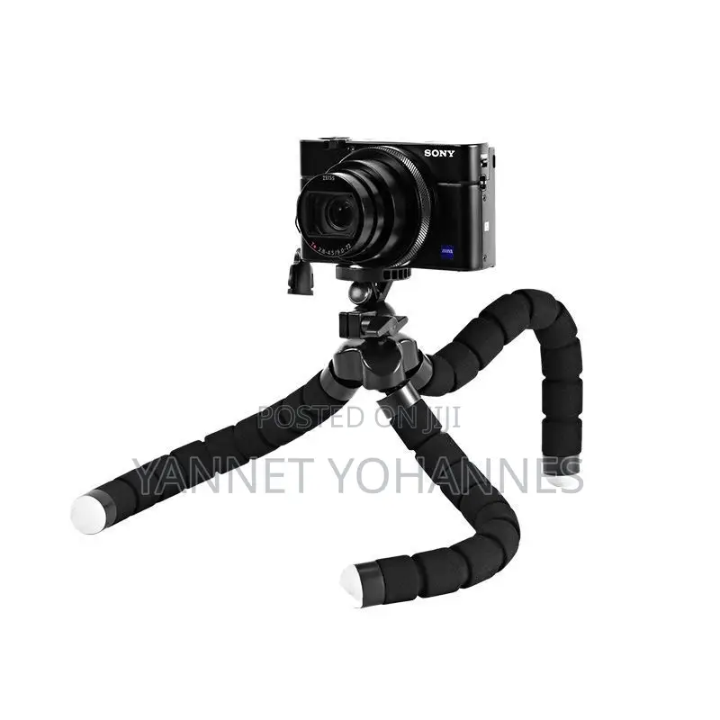 Flexible Phone Tripod Stand – 360° Adjustable Phone Camera Holder
