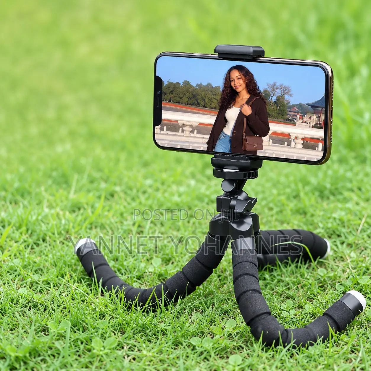 Flexible Phone Tripod Stand – 360° Adjustable Phone Camera Holder