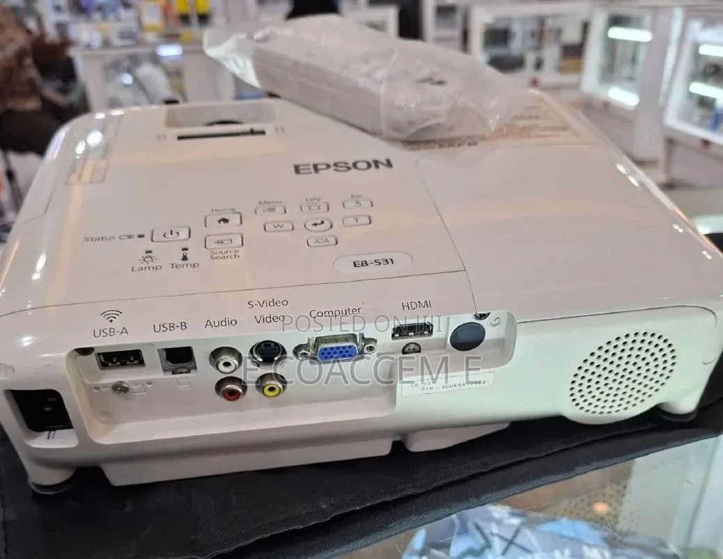 EPSON Projector Model Name: EB-S31 Has :