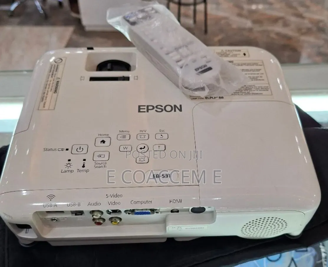 EPSON Projector Model Name: EB-S31 Has :
