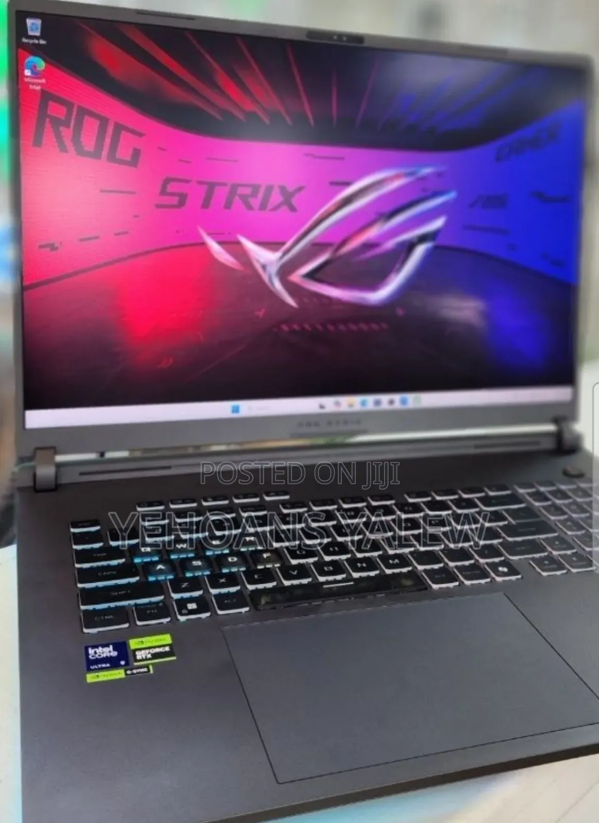 New Laptop Asus ROG Strix G18 32GB Intel Core Ultra 9 SSD 2T