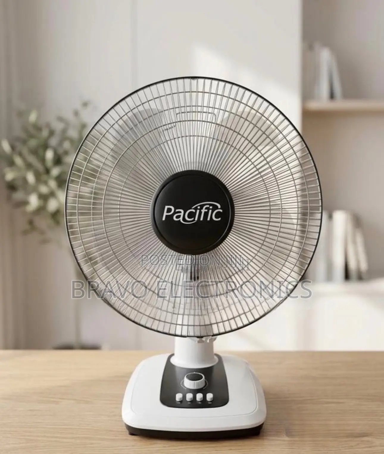 Pacific Table Fan 16” 5 Speed Quit Oscillation