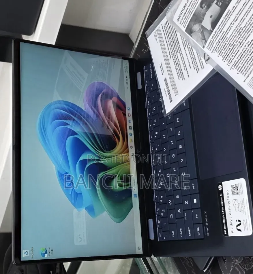 New Laptop HP OmniBook X Flip 14" 16GB Intel Core Ultra 7 SSD 1T