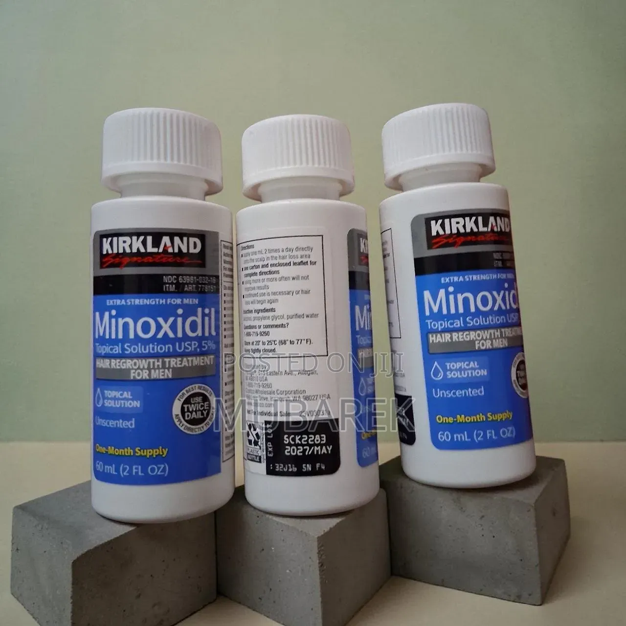 Genuine Minoxidil 5% Beard Patch Treatment Liquid