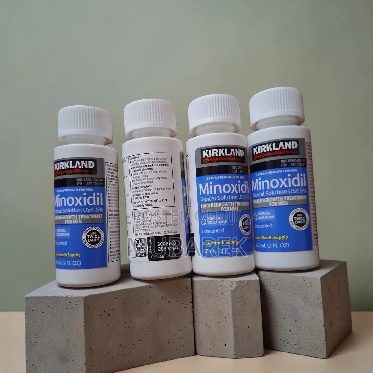 Original Minoxidil 5 Percent Thick Beard Treatment 60ml