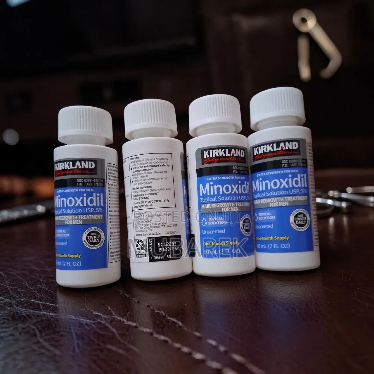 Real 5% Minoxidil Beard Booster Liquid 1-Month Supply