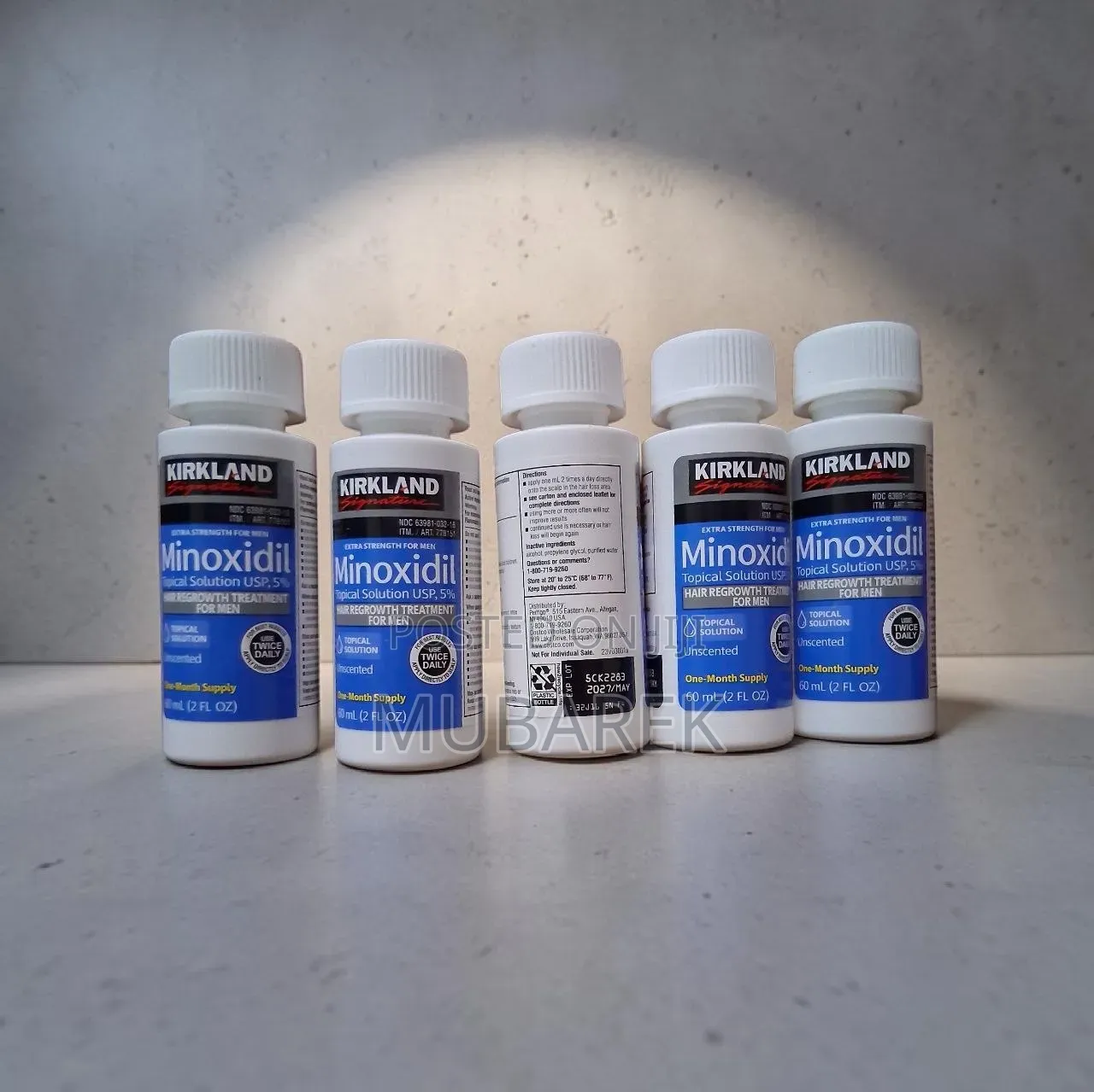 Active Minoxidil 5% Facial Hair Thickener Extra Strength