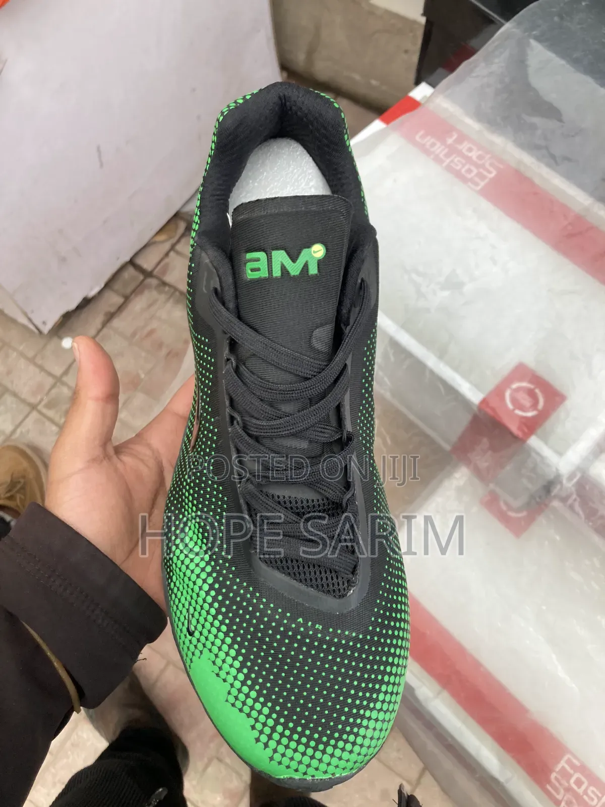 Nike Air Max Black/Green: