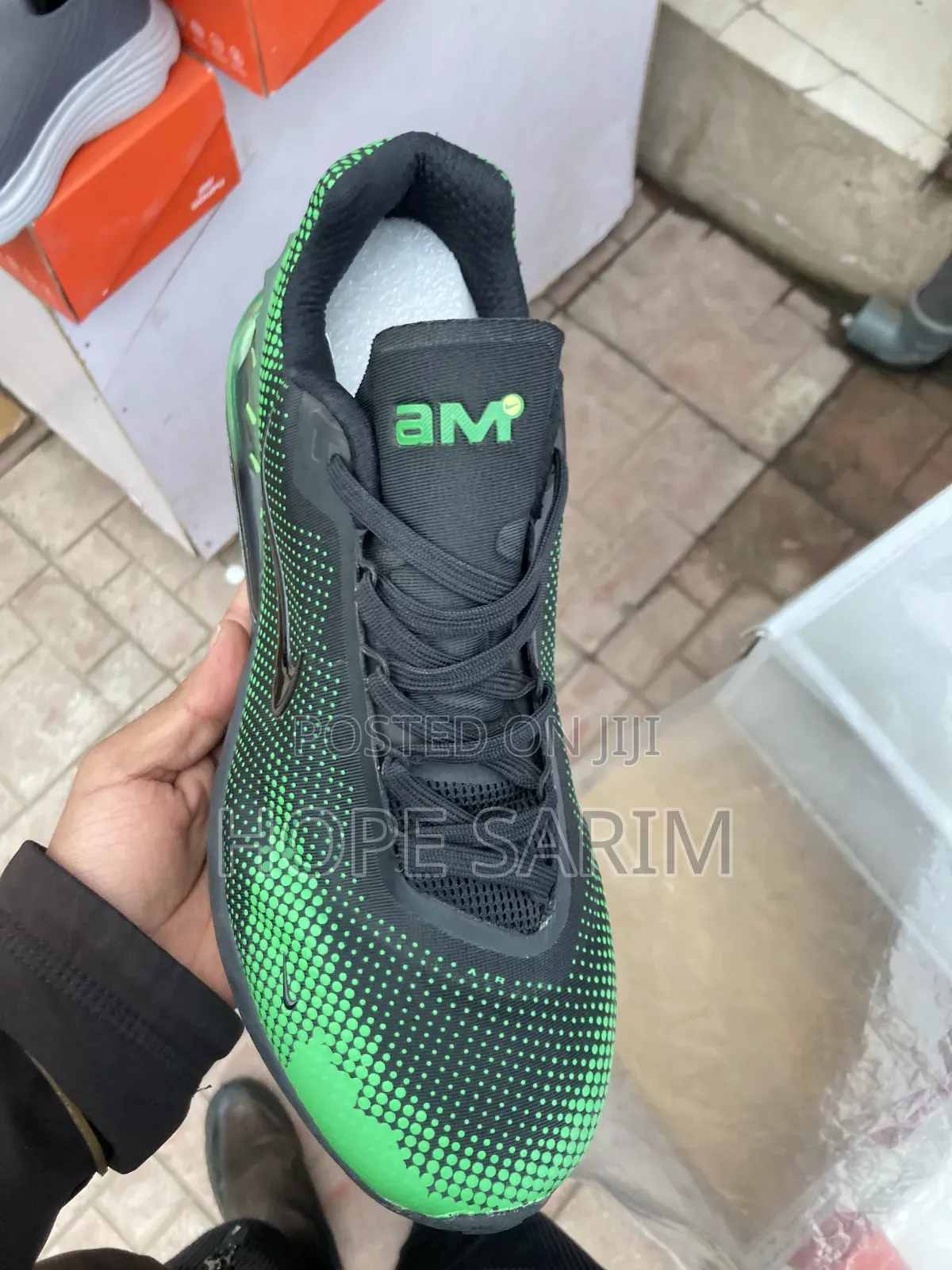 Nike Air Max Black/Green: