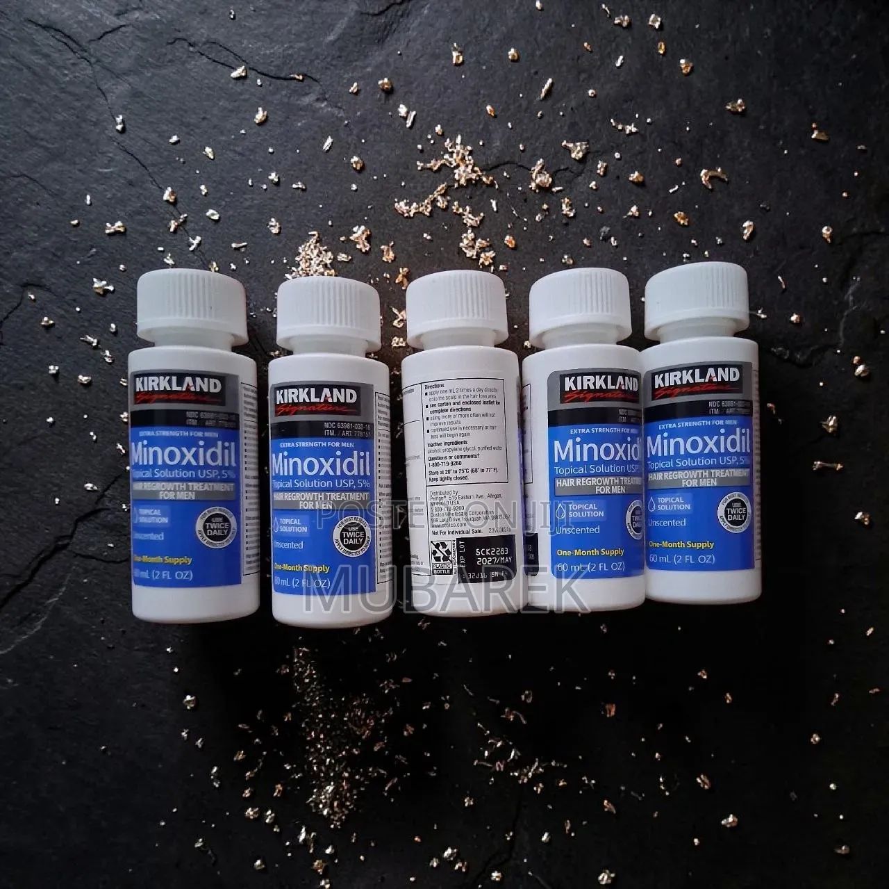 Premium Minoxidil 5% Beard Follicle Activator USP Formula