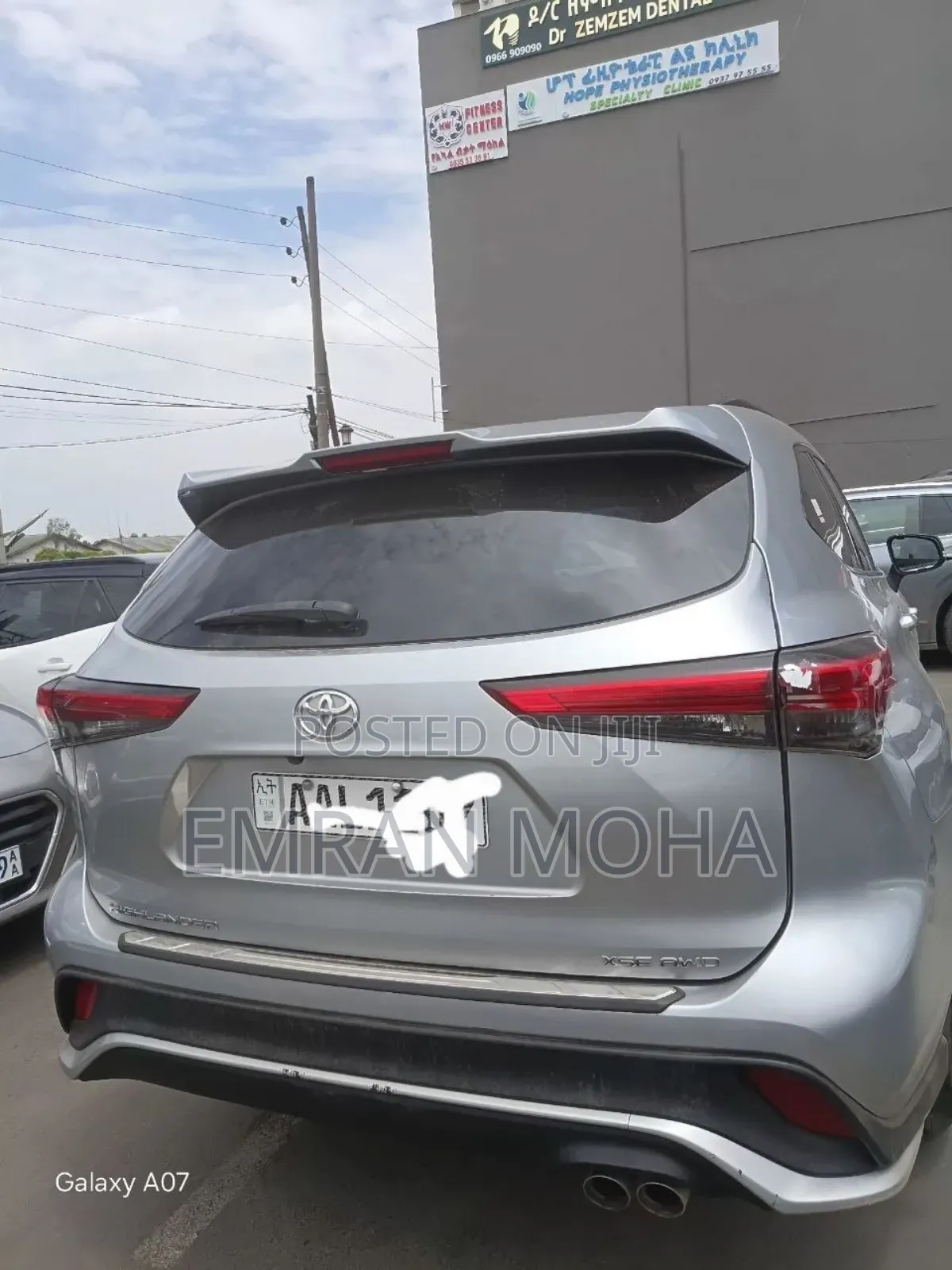Toyota Highlander Hybrid 2022 Silver