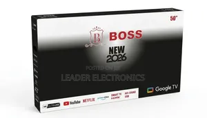 Boss 50-Inch Google TV Frameless New 2026 Three Year Warranty
