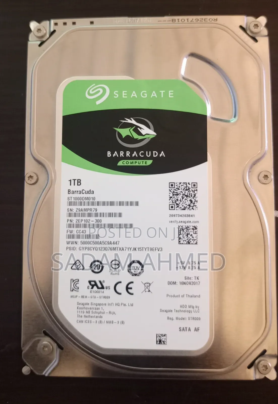 1tb Seagate HDD
