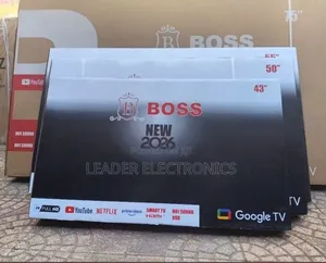 Boss 43" UHD Smart TV – New Arrival