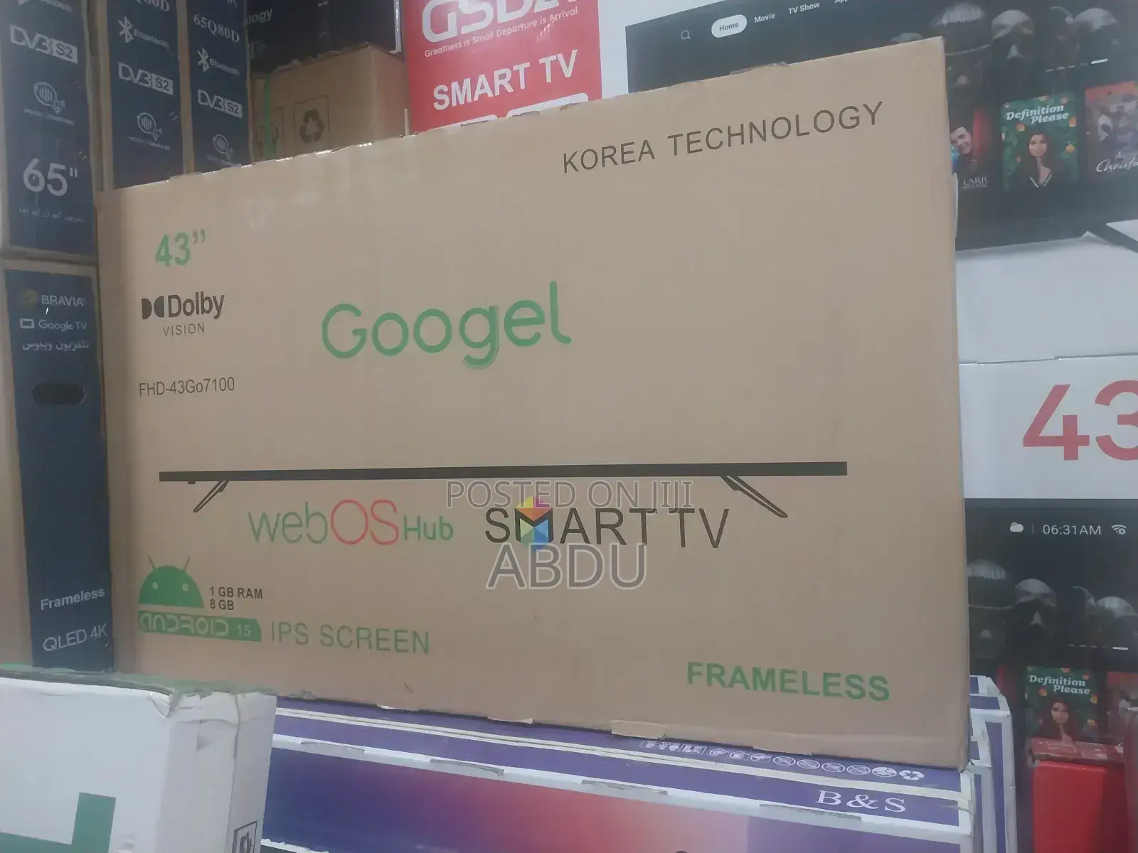 Googlel 43 inches WebOS Hub Smart TV – FHD (43Go7100)