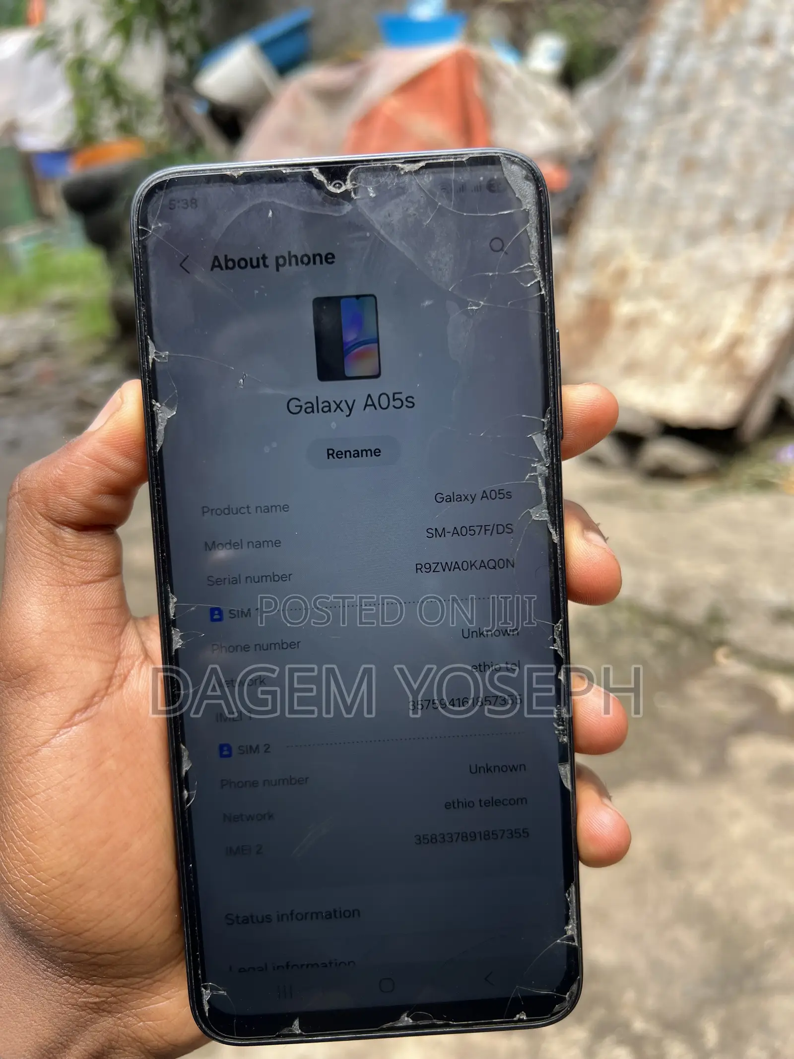 Samsung Galaxy A05s 128 GB Black