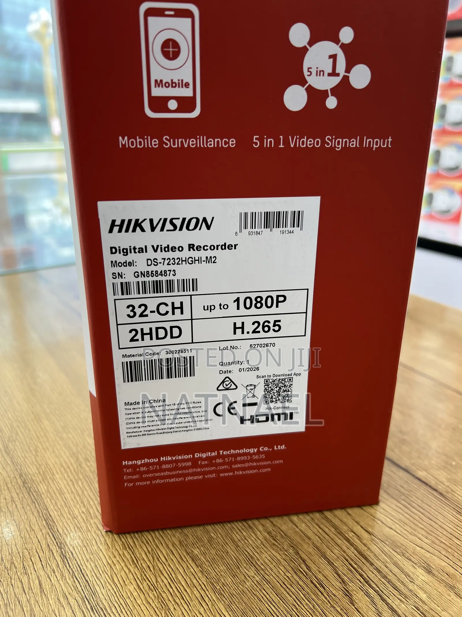 Hik Vision Turbo HD DVR 32 Channel