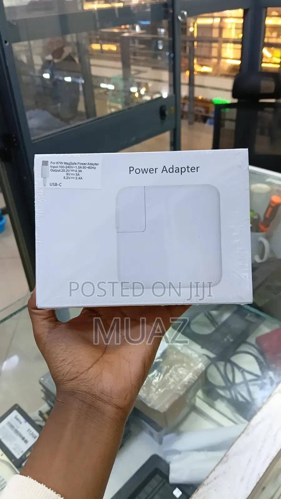 87W USB-C Power Adapter – Brand New in Box!