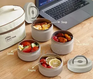 Isolated Lunch Box With Bag