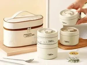 Isolated Lunch Box With Bag