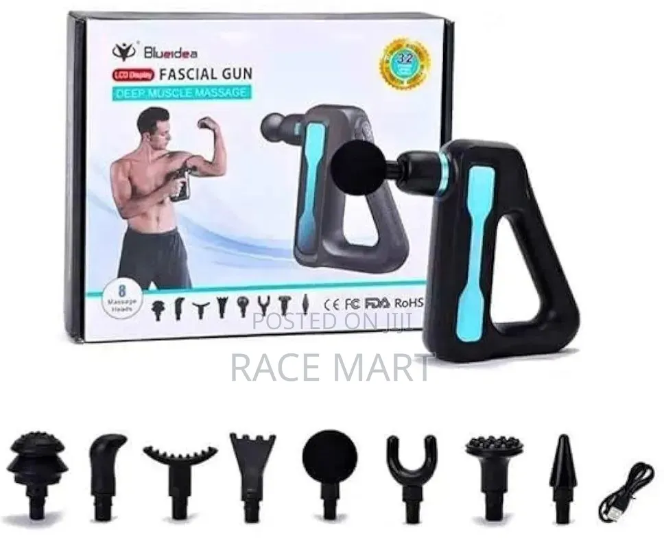 8in1 Blueidea Fascial Gun Massager