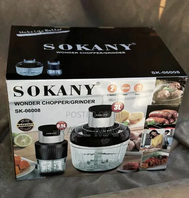 SOKANY 2 in 1 Grinder