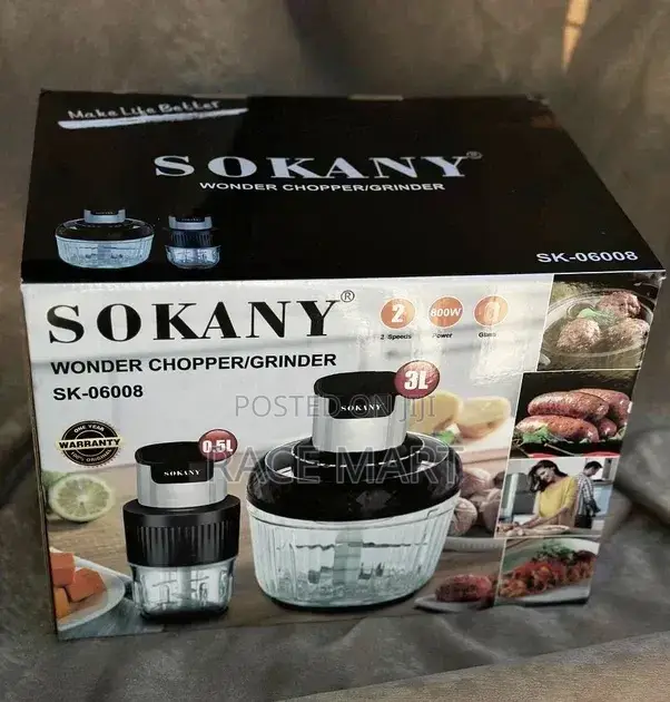 SOKANY 2 in 1 Grinder
