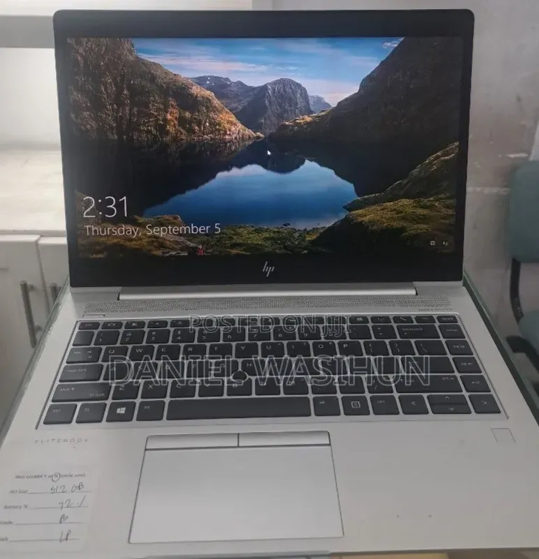 New Laptop HP EliteBook 840 G5 8GB Intel Core i5 SSD 512GB