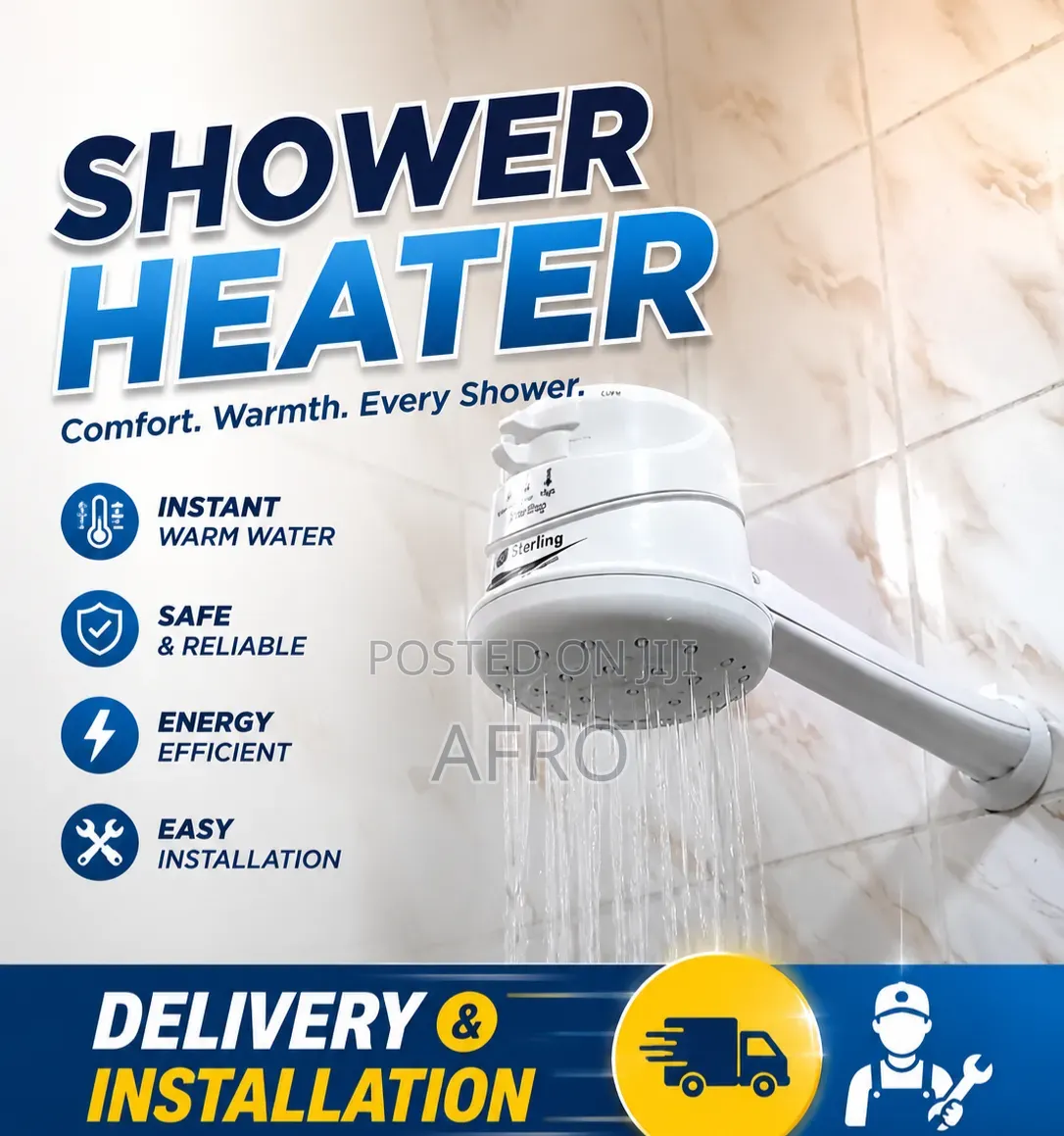 ሻወር ማሞቂያ(shower Heater)