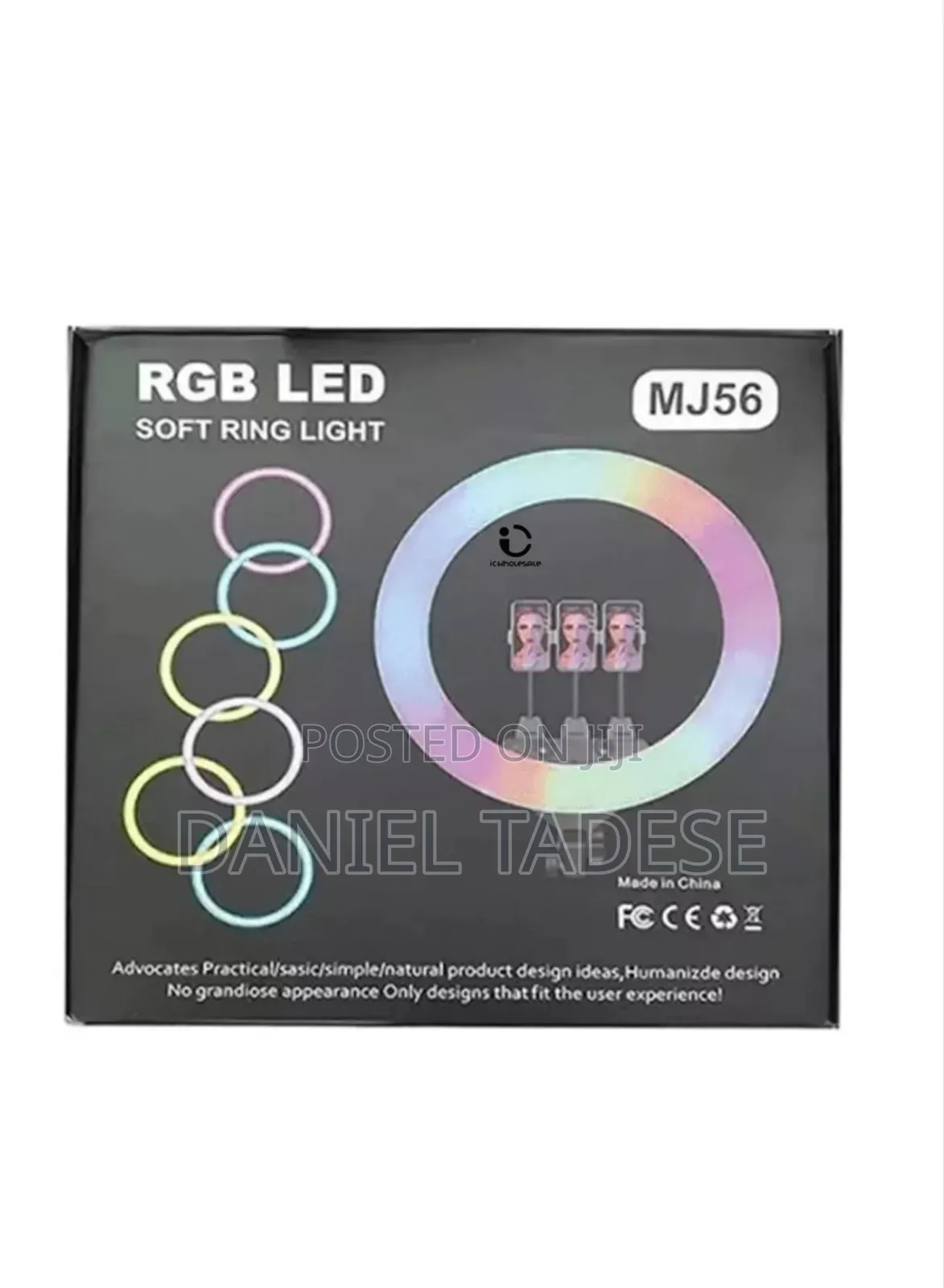 Product: 22” RGB Ring Light