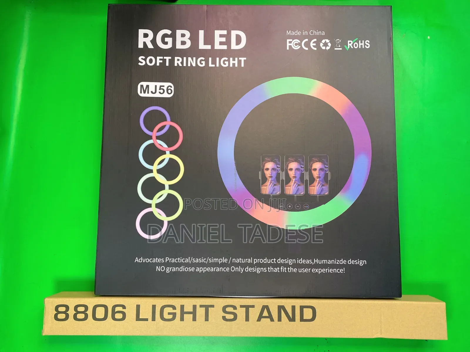 Product: 22” RGB Ring Light