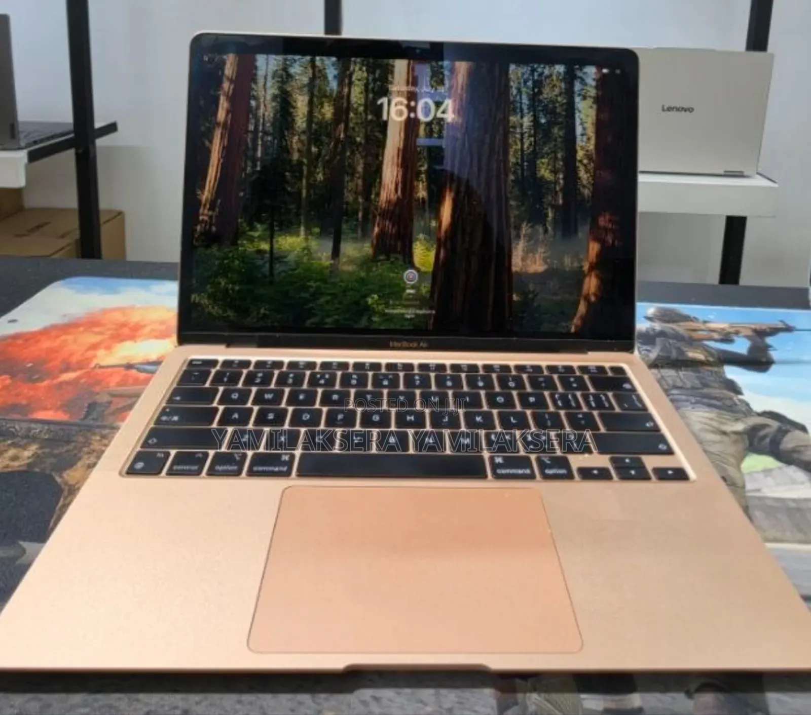New Laptop Apple MacBook Air 2020 M1 8GB Apple M1 SSD 256GB