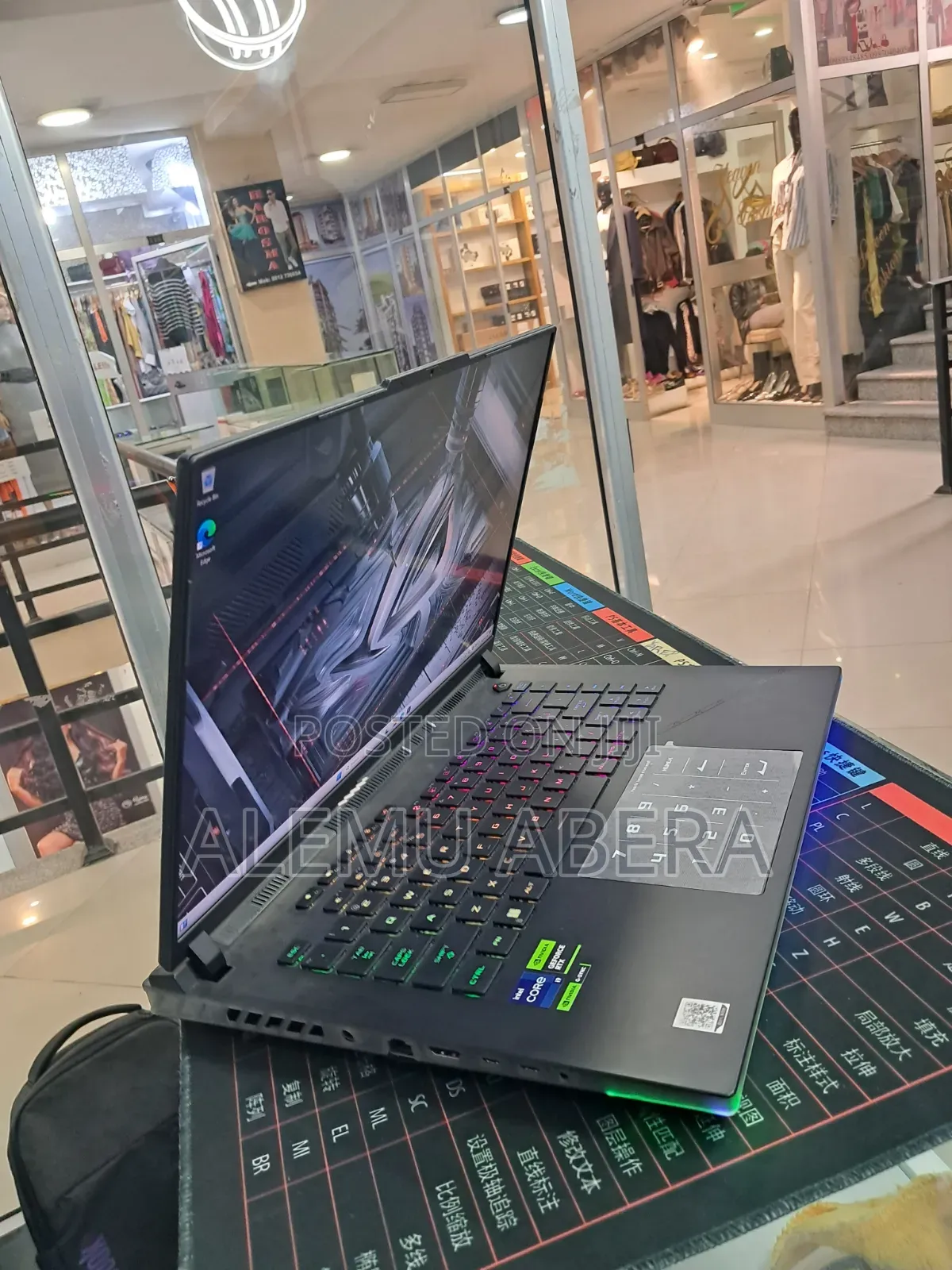 New Laptop Asus ROG Strix G731G 16GB Intel Core i9 SSD 1T