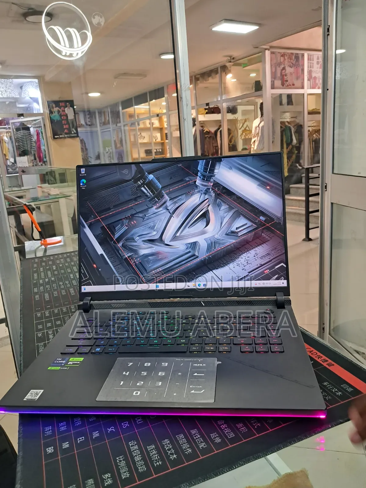 New Laptop Asus ROG Strix G731G 16GB Intel Core i9 SSD 1T