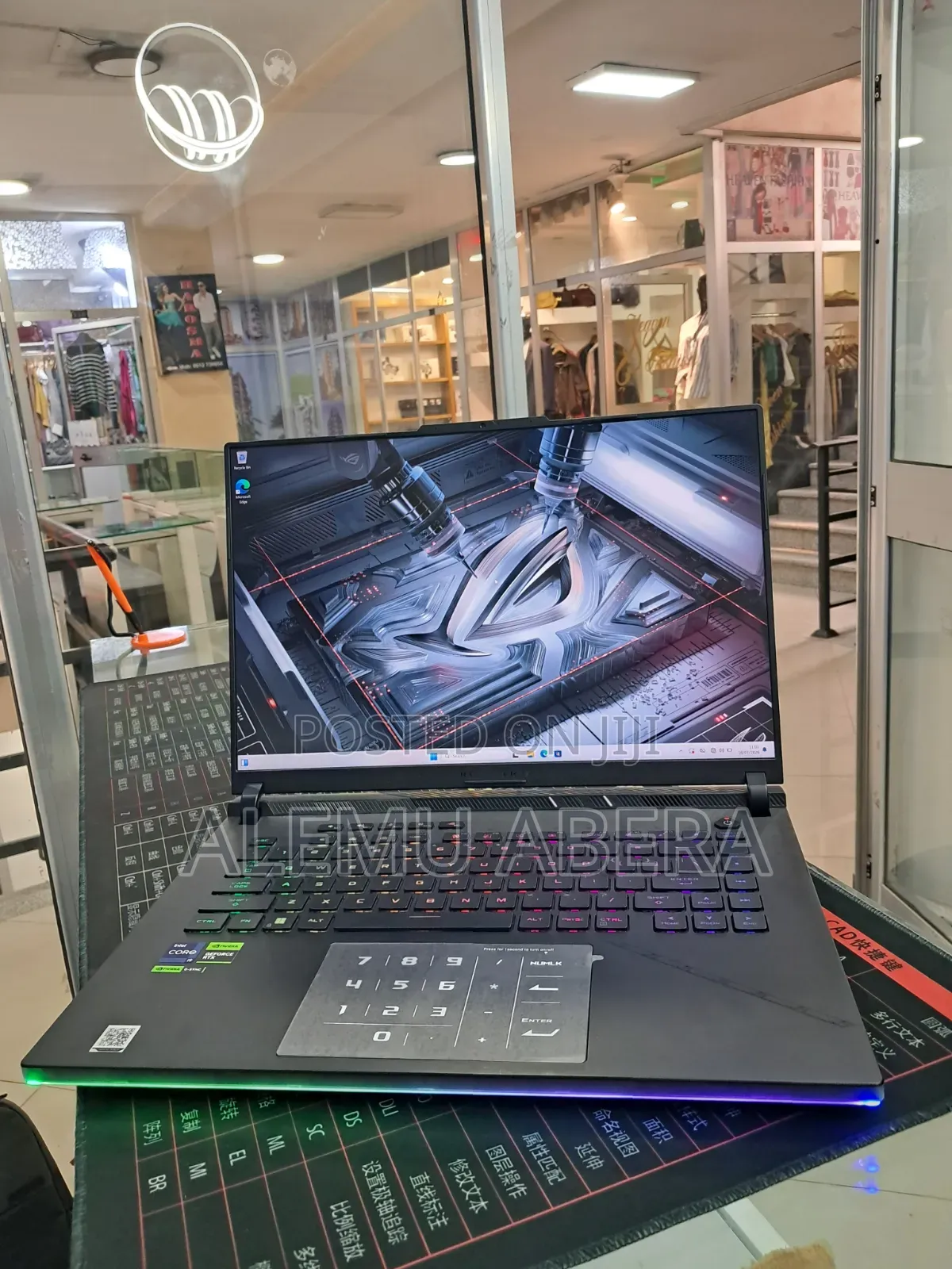 New Laptop Asus ROG Strix G731G 16GB Intel Core i9 SSD 1T