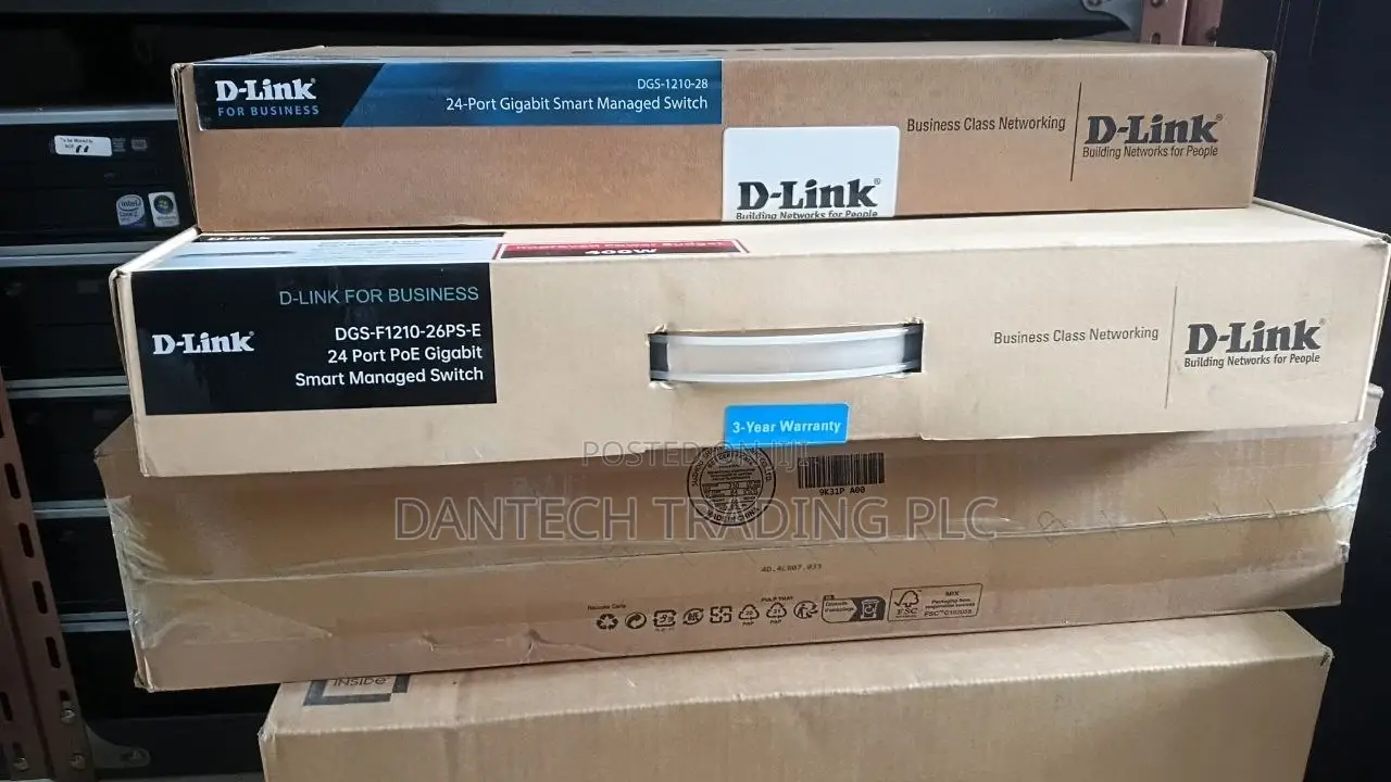 NEW 24-Port PoE Gigabit Smart Managed Switch