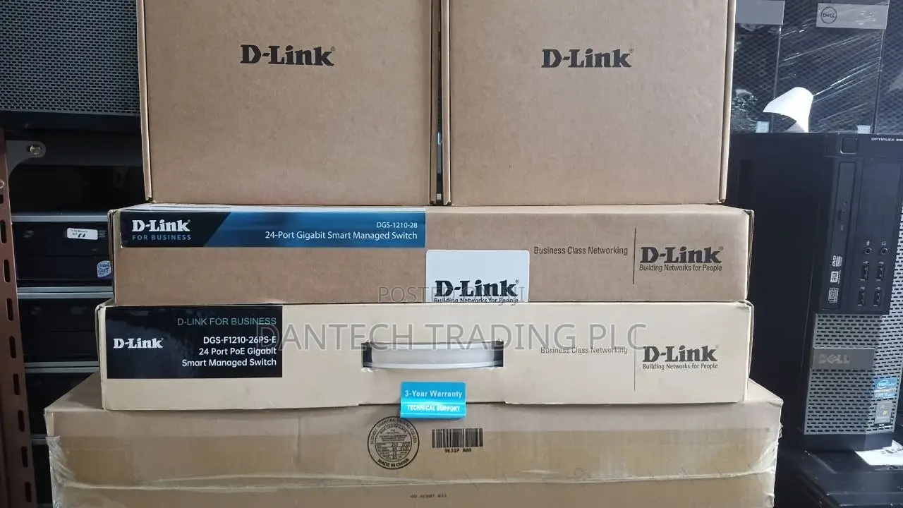 NEW 24-Port PoE Gigabit Smart Managed Switch