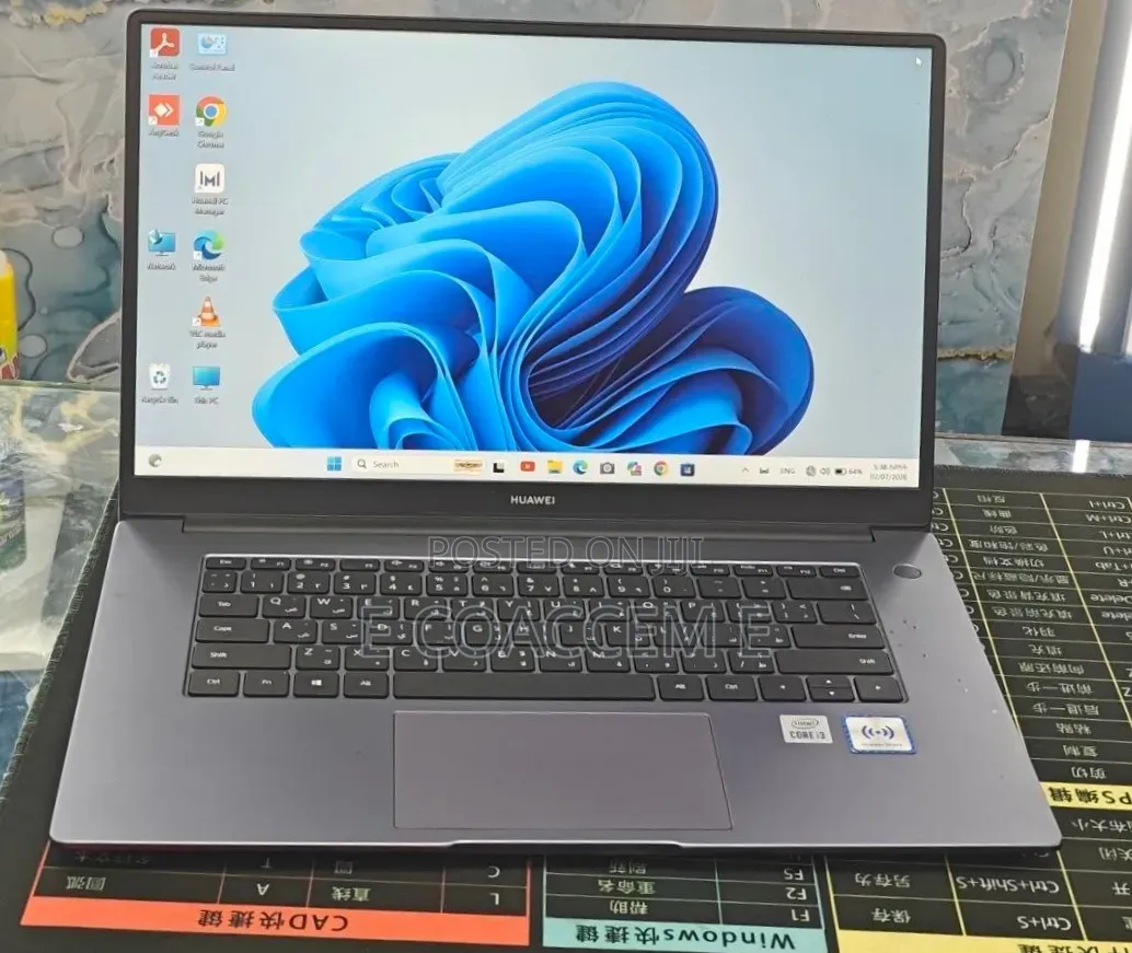 New Laptop Huawei 8GB Intel Core i3 SSD 256GB